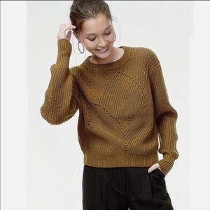 Wilfred Serment Wool Sweater Sz Large Tamarind